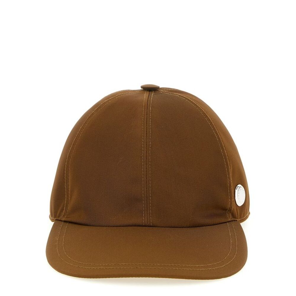 Stella McCartney Brown Cotton Cap (Baseball Women's Hat)